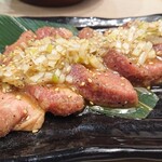 0秒レモンサワー 仙台ホルモン焼肉酒場 ときわ亭 - ネギ塩タン