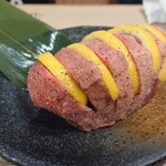 0秒レモンサワー 仙台ホルモン焼肉酒場 ときわ亭 - "肉塊"レモン牛たん