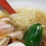 ラーメン巌哲 - 塩鴨なんば 鴨増し