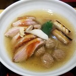 ラーメン巌哲 - 塩鴨なんば 鴨増し