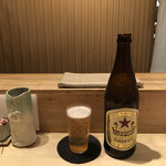 鳥しき - 瓶ビール