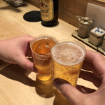 鳥しき - 瓶ビール