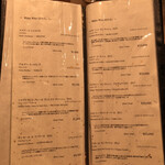 鳥しき - ワインメニュー