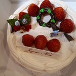 オーボンヴュータン 尾山台店 - 苺のショートケーキ