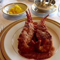 ラ・メール ザ クラシック - 伊勢海老アメリカンソース　サフランライス添え