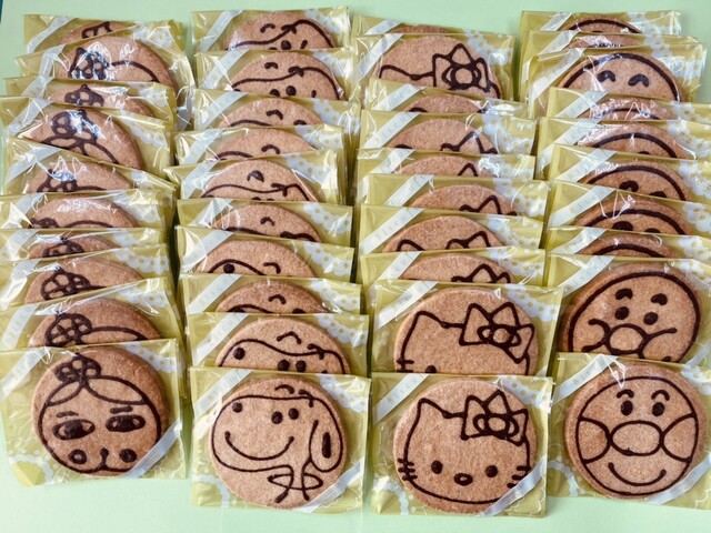 キャラクタークッキー ２００ By ｒｉｇｕｒａｈｉ ビスキュイ 新柴又 ケーキ 食べログ