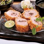 Chikuma pork special fried fillet cutlet set