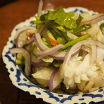 メナムのほとり - 魚介のサラダ