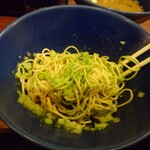 麺処 にぼし香 - 混ぜました