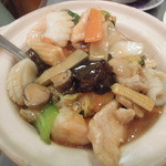 萬来亭 - おこげの五目あんかけ