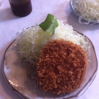 とんかつ まい泉 青山本店 - 黒豚メンチカツ