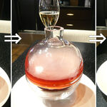 ル・ショコラ・アラン・デュカス - ル・サロンが実験室に…