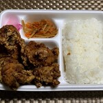 元祖からあげ本舗 マルナガ - 料理写真:醤油から揚げ弁当４個　５９４円