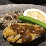 Gion Hakken - アワビのステーキ　白味噌と肝ソース