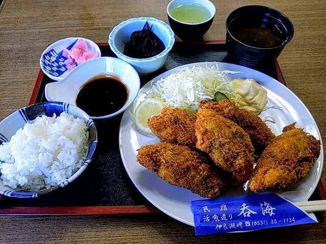 ３回目は大あさりフライに驚いたよ By のんほいｇ 地場魚貝料理 呑海 ドンカイ 田原市その他 魚介料理 海鮮料理 食べログ
