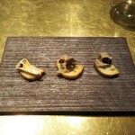 シャテーニュ - アミューズ3種盛り合わせ