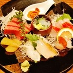 刺身の盛り合わせ（お任せ）