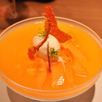 ラチュレ - ルピアレッドというメロンを使ったデセール