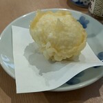 おうどん 瀬戸晴れ - 半熟卵天　100円