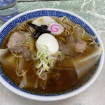 福寿 - 五目ラーメン、ワンタントッピング　(680円)