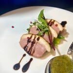 チーズバル バエ - 鴨ロース　バルサミコ添え