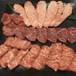 和牛焼肉 犇和 - 2012/7/15　和牛３種三倍盛り