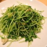 恭香 - 豆苗ガーリック炒め 2020.11月
