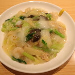 恭香 - 海老入り塩あんかけ焼きそば 2020.11月