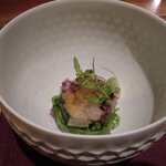 IL TEATRINO DA SALONE - カワハギと春菊の冷製フェデリーニ（2020.11）