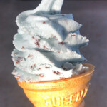 風の茶屋 - 料理写真:ソフトクリーム（チョコミント）300円