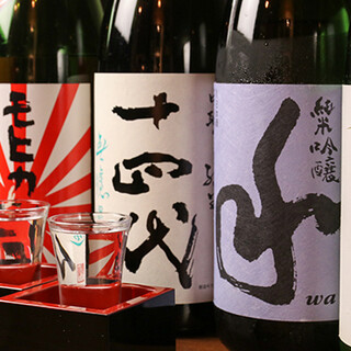 Recommended for women! A wide selection of pure rice sake selected by the owner himself