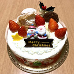 Chateraise - Xmas ショートデコレーション(18cm)¥3000