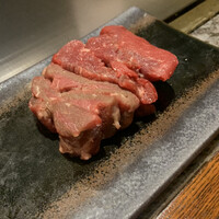 鉄板焼き 表参道 - 黒毛和牛のもも肉