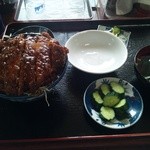 Ramen Dokoro Tenjin - ソースジャンボカツ丼