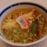 越後川口サービスエリア（下り線）レストラン - 海老天うどん