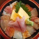 Yubazen - 海鮮ちらし寿司お吸い物セット 上 
