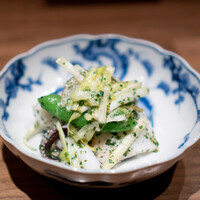 桃仙閣 東京 - アオリイカの青紫蘇炒め