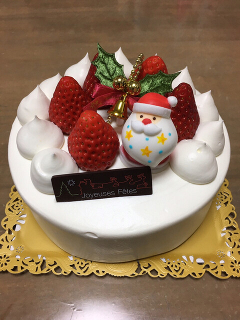 年のクリスマスケーキはドゥリエールのシンプルなデザインのネーヴェ By グルメ課長丙午 ドゥリエール 池下 ケーキ 食べログ