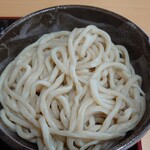 さかき地場産直売所 あいさい亭 - おしぼり手打ちうどん(大盛)の手打ちうどん