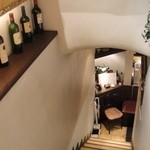 Bar e Ristorante TABLIER - お店への階段