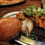 宮通り酒場 ひろや - 豆腐断面図