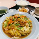 中華レストラン 東東 - とんちゃん定食