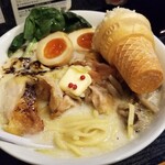 塩そば専門店 桑ばら - ホワイトクリスマスかかってこんかいケンタッキーそば