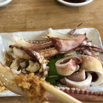 ころりん亭 - イカゲソ焼き300円