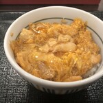 なか卯 - 親子丼ミニ