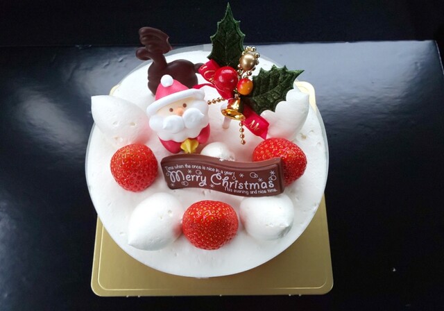 あかしやのクリスマスケーキ By 真っ白な猫 あかしや洋菓子店 東松阪 ケーキ 食べログ