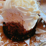 不二家  穂高店 - ホワイトスノーモンブランの断面