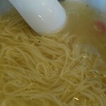 ラーメンみたけ - 麺アップ
