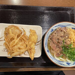 Marugame Seimen - １６時まで注文可能な丸亀ランチセットです