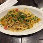 アクアコッタ - 鰤とカラスミのパスタ